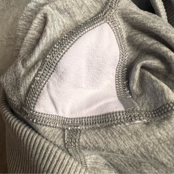 ALO Yoga High-Waist Alosoft Lounge Legging Athletic Heather Grey Small Sz S - Picture 10 of 14